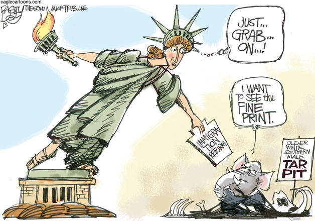 Today's cartoon is by Pat Bagley