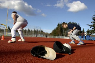 Baseball hopefuls Sam Orrey