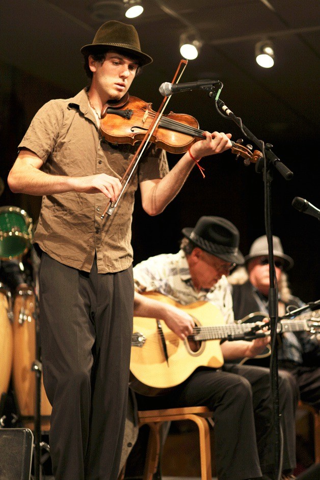 Gypsy jazz musicians