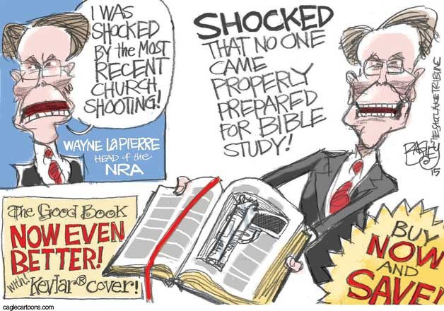 Today's cartoon is by Pat Bagley