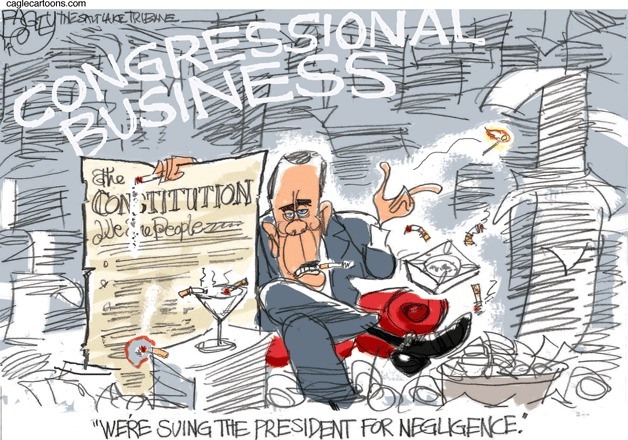 Today's cartoon is by Pat Bagley