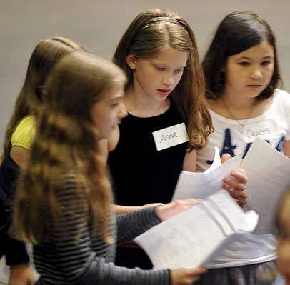 Anna Banyas stood out from the crowd of girls vying for the role of Annie for BPA’s 2010 holiday production.