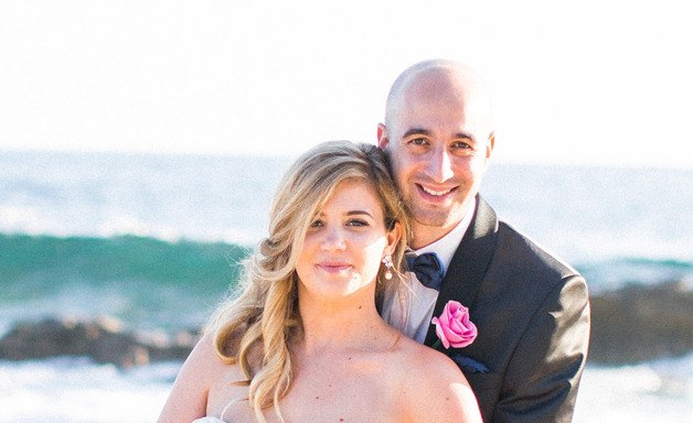 Caroline Clark and Marco Platania had a summer wedding in Laguna Beach