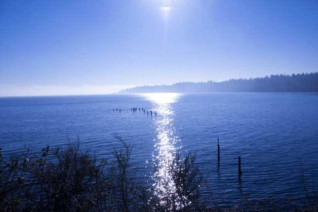 The view from Manitou Beach.