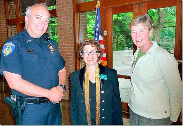 Washington State Supreme Court Justice visits with Bainbridge Island Kiwanis Club