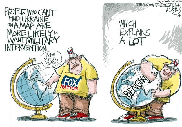 Today's cartoon is by Pat Bagley