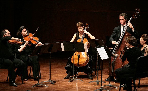 The Music of Remembrance ensemble plays Osvaldo Golijov’s 'Lullaby & Doina.'