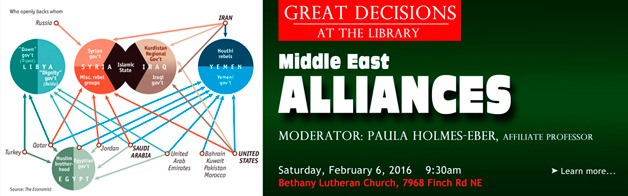 Great Decisions at the Library looks at shifting alliances