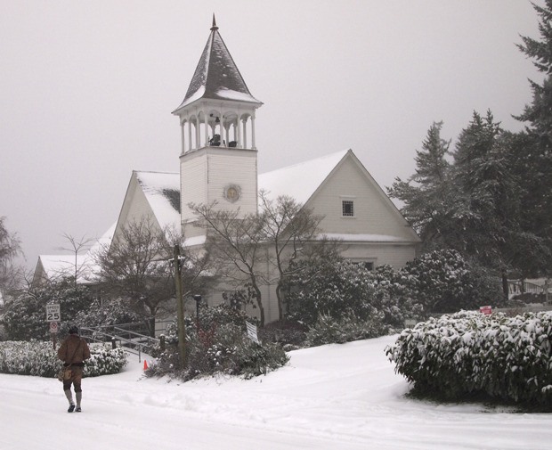 Winslow's Eagle Harbor Congregational Church.