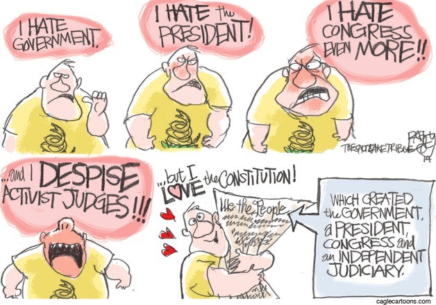 Today's cartoon is by Pat Bagley