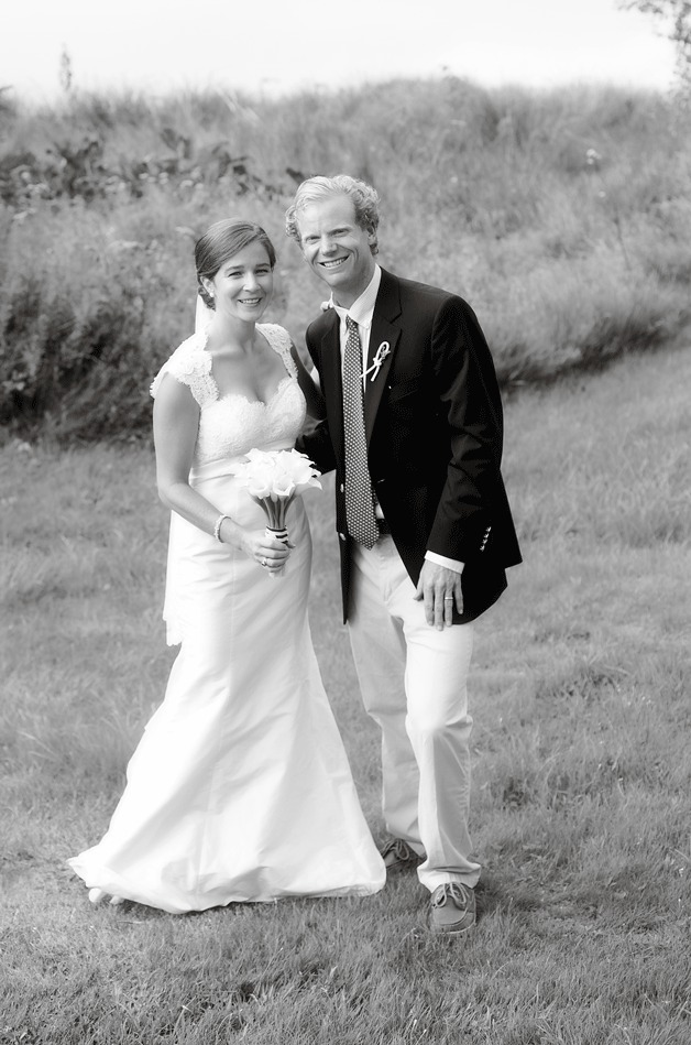 Katherine Anne Upton and Peter Walcutt Eichleay were married in August on Vinalhaven Island.