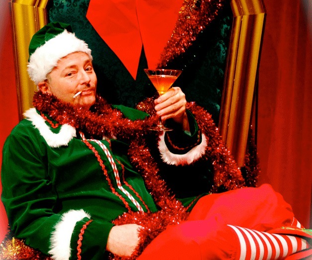 Tim Davidson stars as Crumpet the Elf in 'The Santaland Diaries' at Bainbridge Performing Arts.