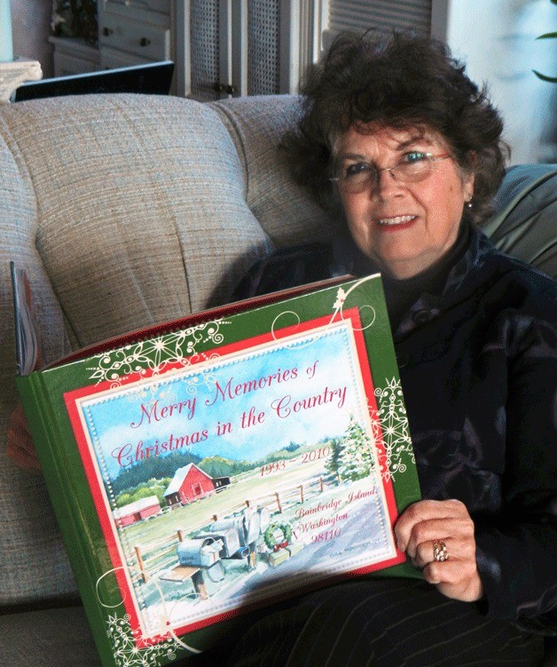 Sharon Soames and “Merry Memories of Christmas in the Country.”