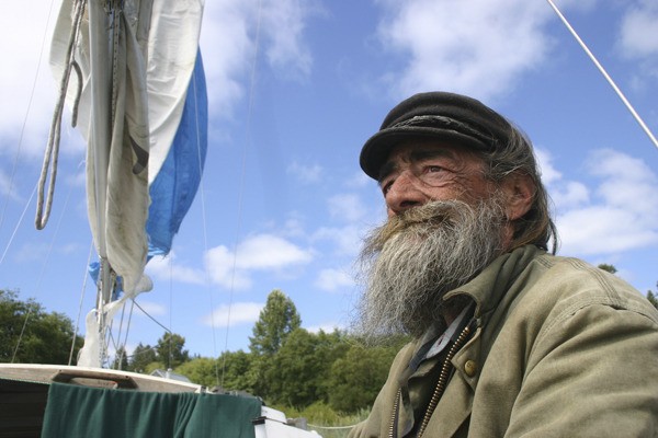 John Kuenzli anchored his boat