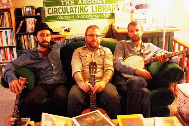 Members of the group St. Paul de Vence — including Bainbridge Island musicians Benjamin Doerr and Justin Froese — will play at Eagle Harbor Book Company at 6 p.m. Friday