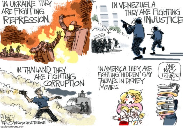 Today's cartoon is by Pat Bagley