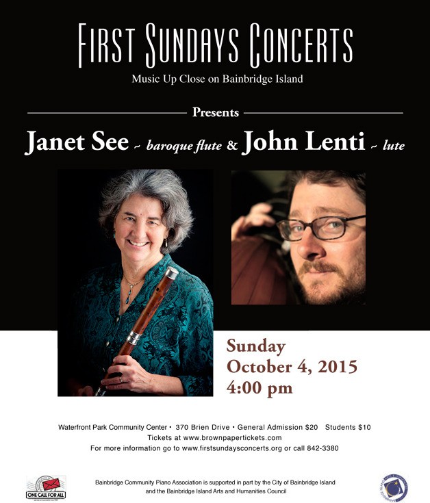 Tickets on sale for flute and lute concert