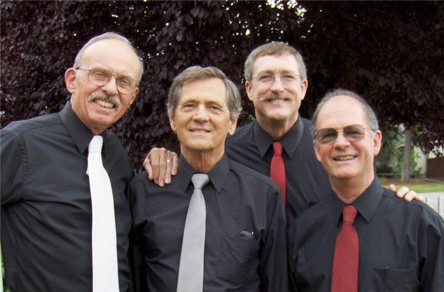 The barbershop quartet “Agate Passage” will sing at Seabold Community Hall on Saturday