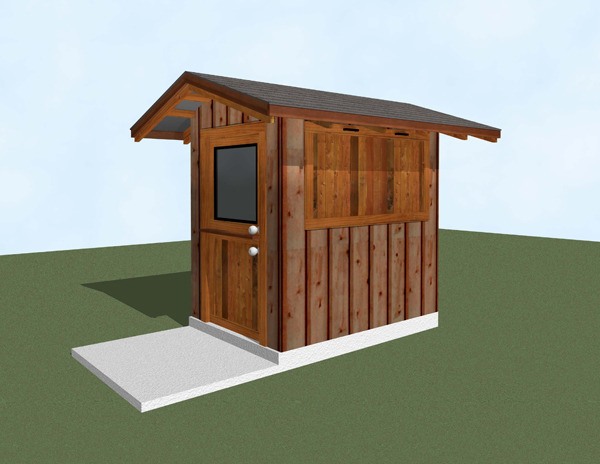 The Bainbridge Community Woodshop will donate their expertise to create a wooden kiosk at Waterfront Park.