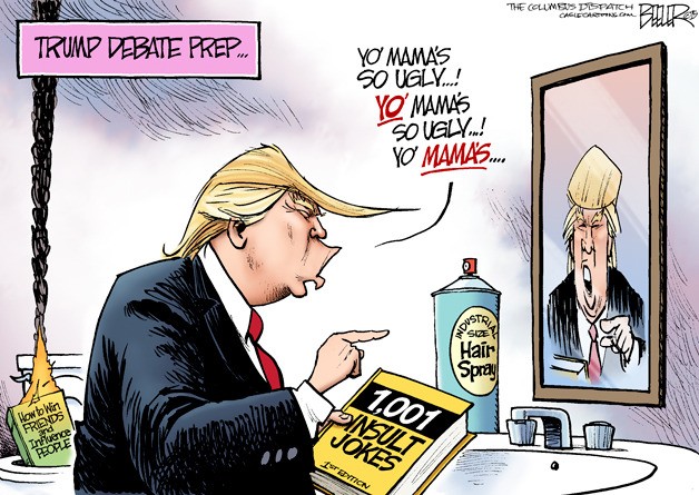 Today's cartoon is by Nate Beeler