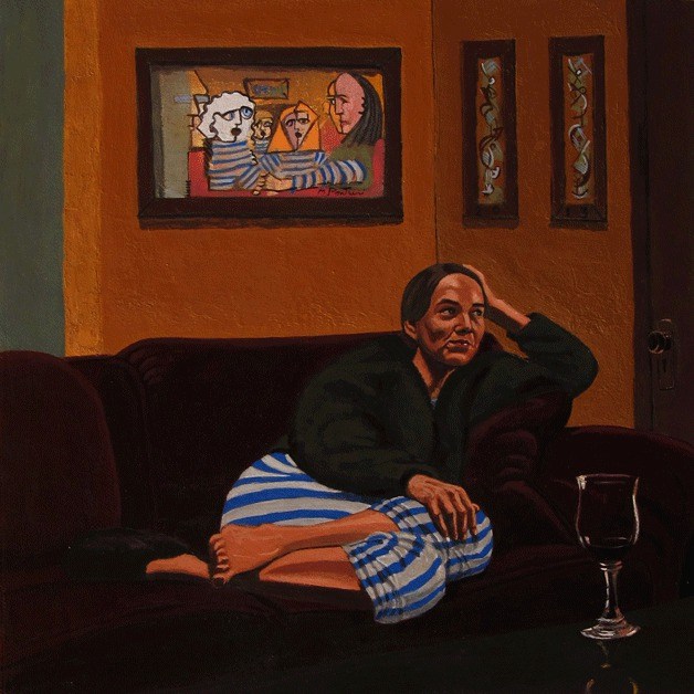 'Wine and Pajama Time' by Michael Pontieri.