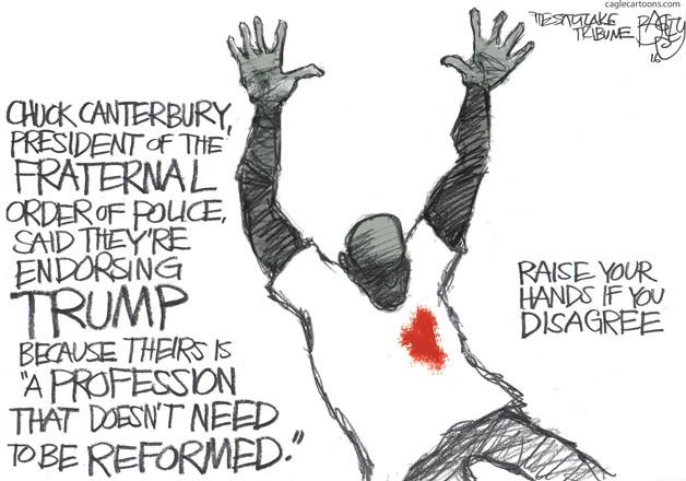 Today's cartoon is by Pat Bagley