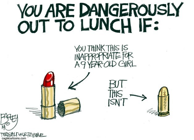 Today's cartoon is by Pat Bagley