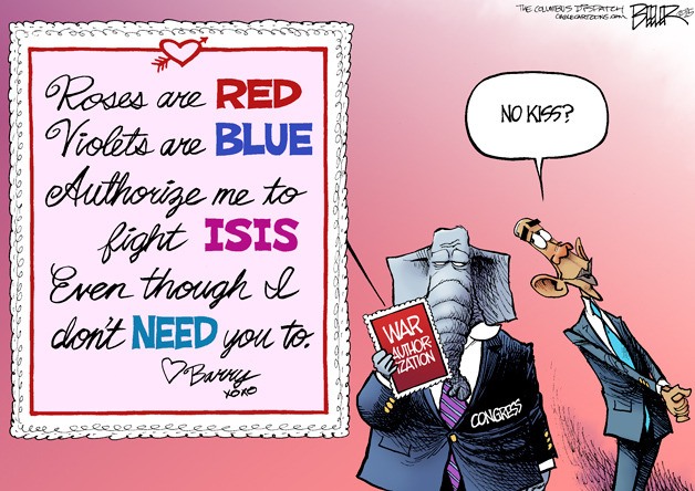 Today's cartoon is by Nate Beeler