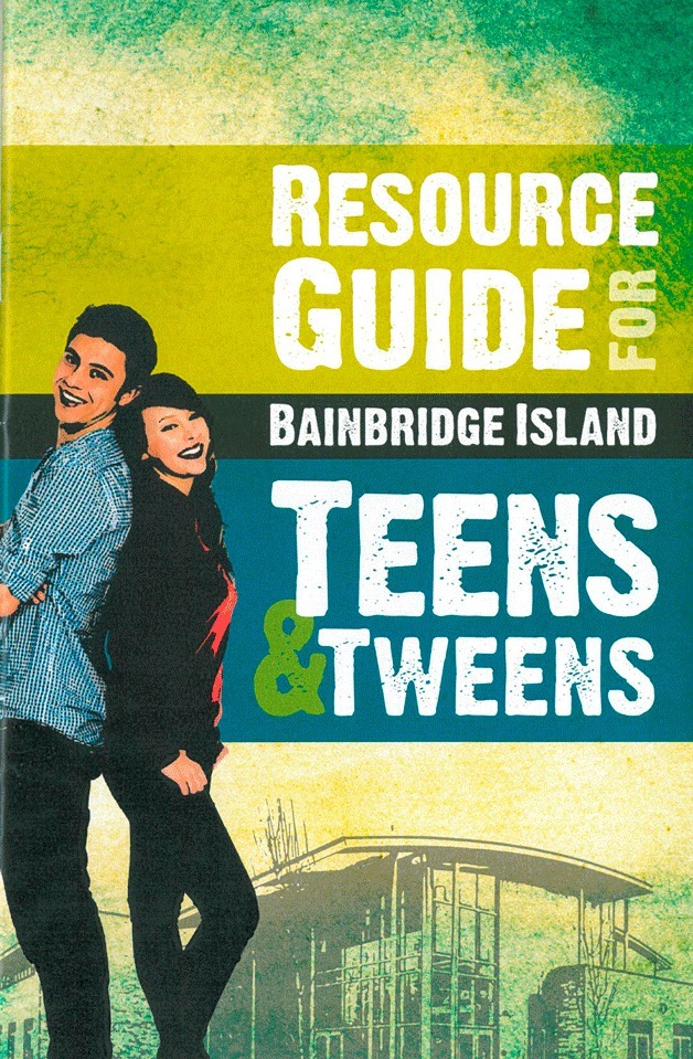 Bainbridge teens can pick up a free handbook that details volunteering opportunities at local nonprofits.