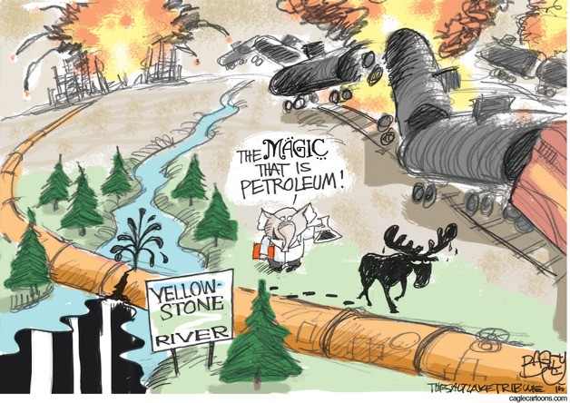 Today's cartoon is by Pat Bagley