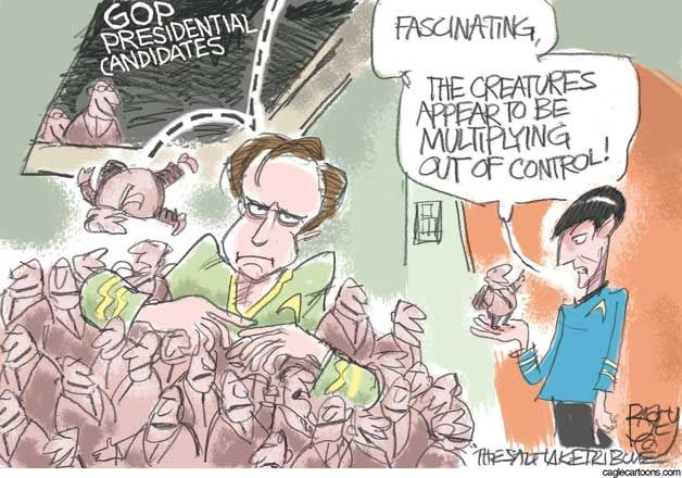 Today's cartoon is by Pat Bagley