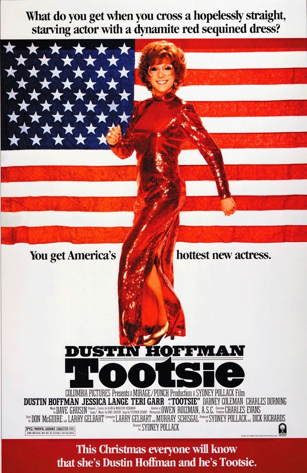 Movies in the Park presents the Dustin Hoffman/Jessica Lange film 'Tootsie' on Friday