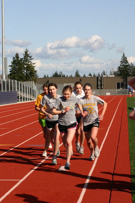 Spartans (L-R) Pearl Terry