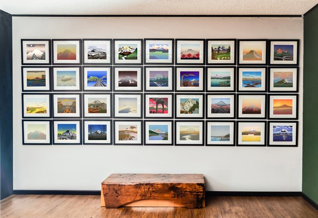 Kristina Hagman's '36 Views of Mount Rainier
