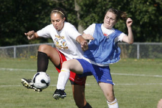 Bainbridge girls soccer hopes the ball bounces their way this year