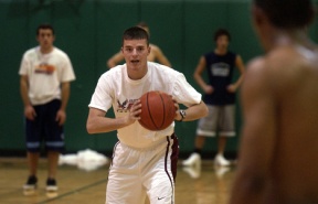 Steve Henderson (seen here at an East Valley practice in 2004) is taking over for Scott Orness as the head coach of the Bainbridge boys’ basketball team. Henderson