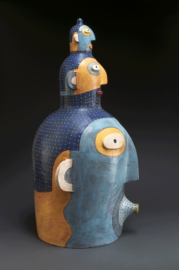 'Polka Totem' by Kim Murton.