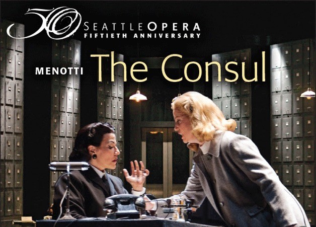 The Arizona Opera production of 'The Consul.'