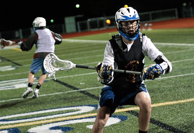 The Bainbridge High School boys varsity lacrosse team returned to the field for practice last week