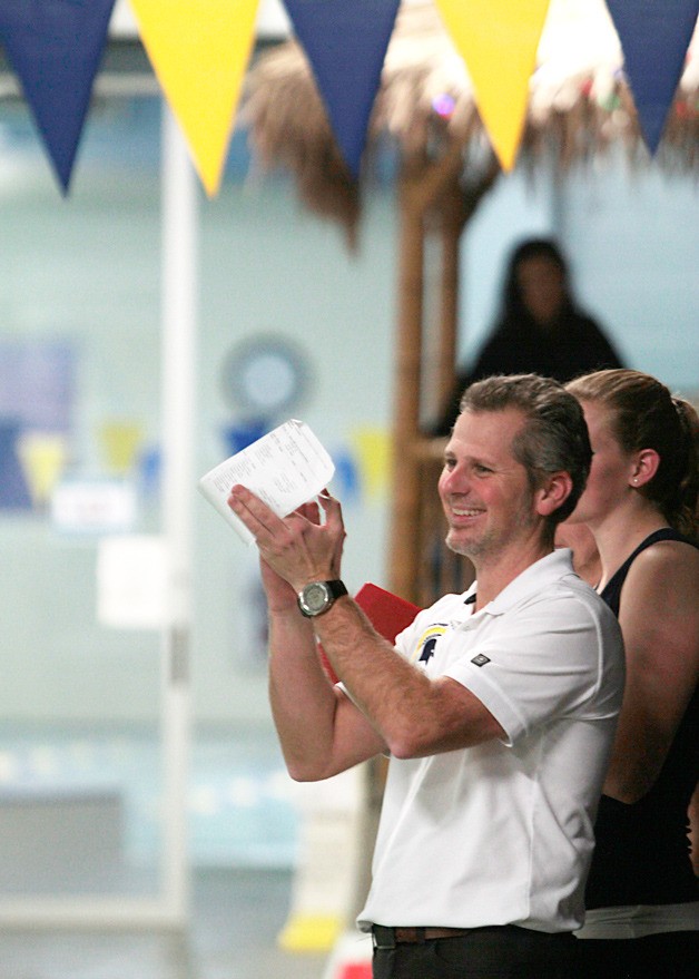 Bainbridge High School Athletic Director and Head Coach of the boys swimming and dive team Kaycee Taylor was chosen recently as the 2015 Metro League’s Athletic Director of the Year.