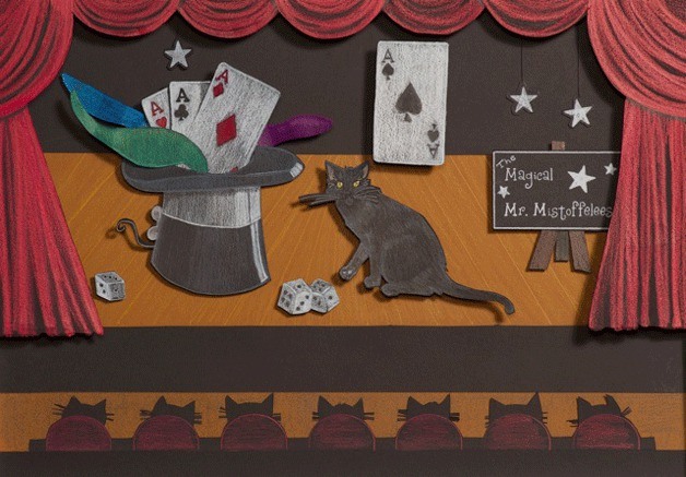 “Theatrical Cats” comes to the BPA Gallery in May.