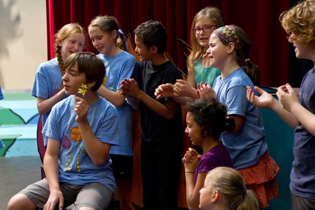 BPA's young actors rehearse for “Seussical Jr.”