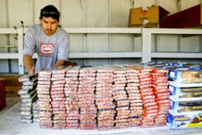 While area fireworks stands prepare for a big weekend