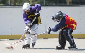 The Canucks and the Blues showed Saturday why the playoffs are the most exciting time of the year for Bainbridge roller hockey fans