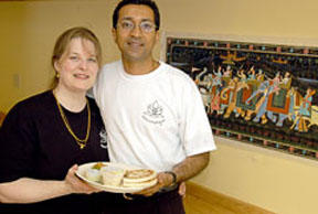 Island Chat House proprietors Dana and Ranjit Mulgaonkar.