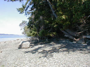 On the Close property beach