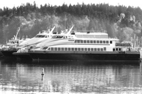 The Chinook and Snohomish in Eagle Harbor.