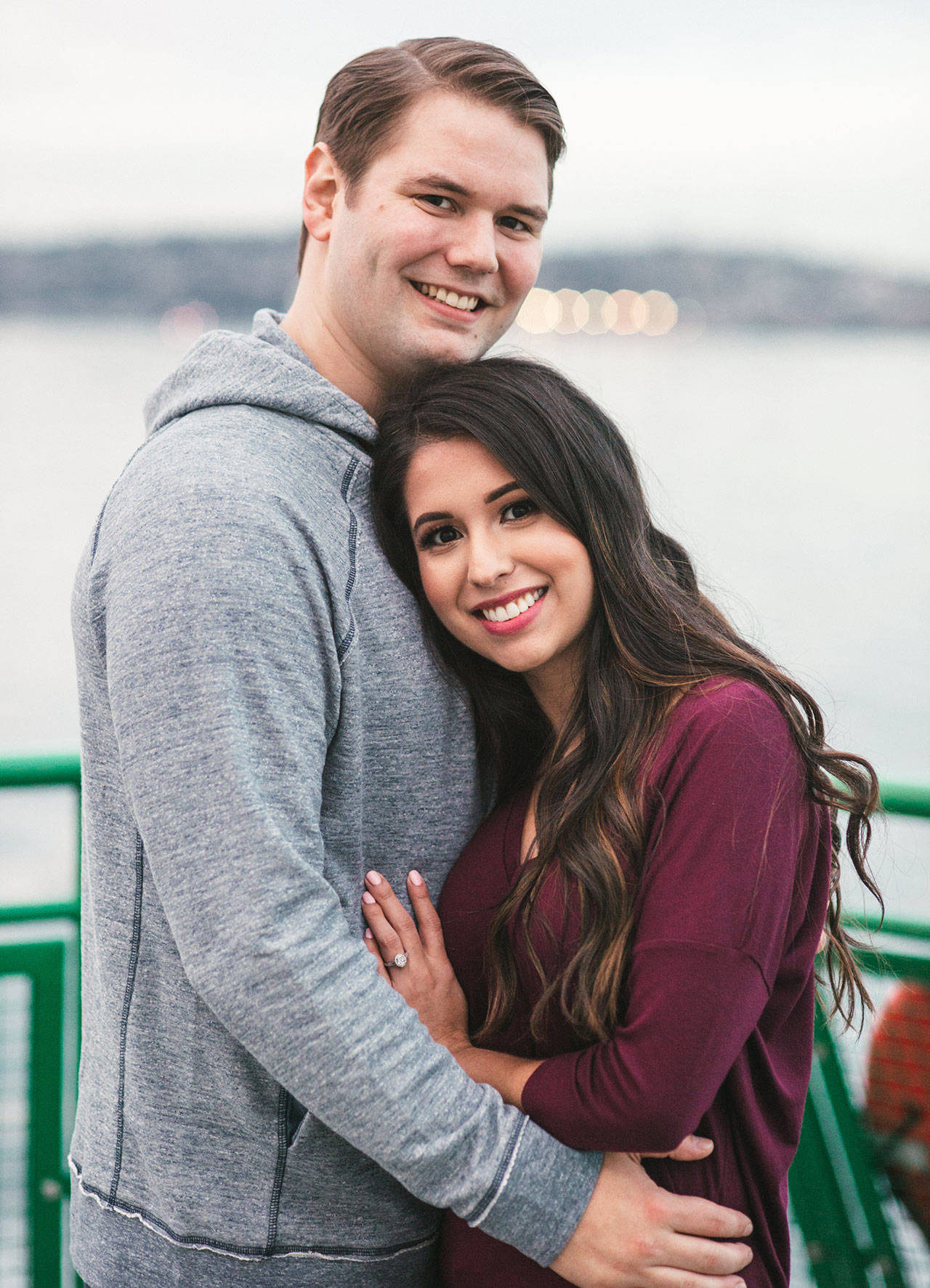 Photo courtesy of Manchi Photography                                Loren Isabel Miranda and Derek Scott Erickson joined hands in marriage during an August wedding at the Kiana Lodge.