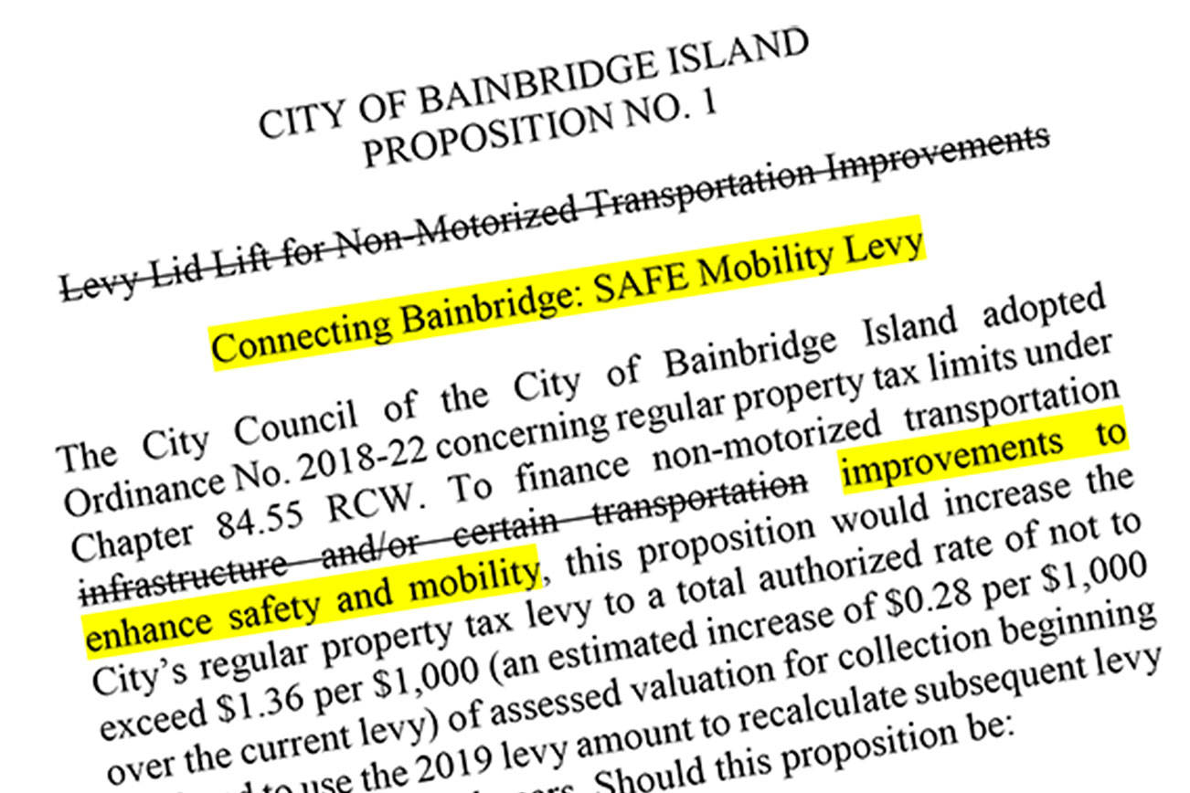 Bainbridge council clears Prop. 1 for ballot