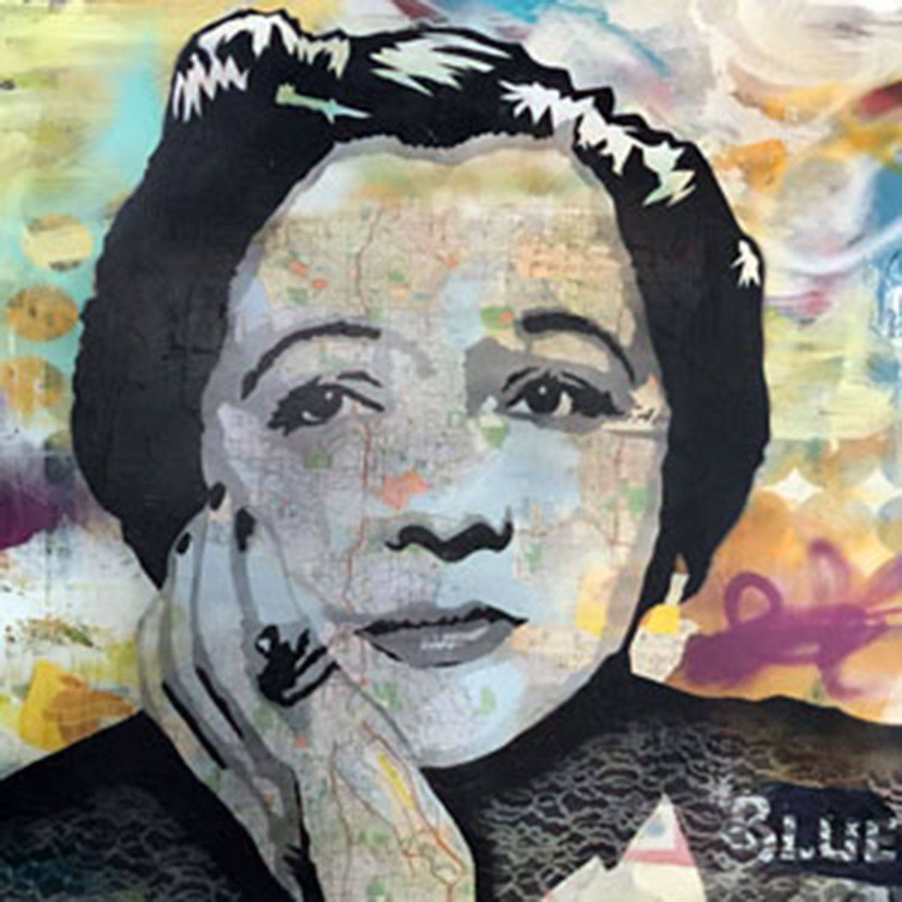 Image courtesy of Jeffrey Moose | “Mildred Bailey,” by Poulsbo-based artist Cory Bennett Anderson, on display at the Jeffrey Moose Gallery.